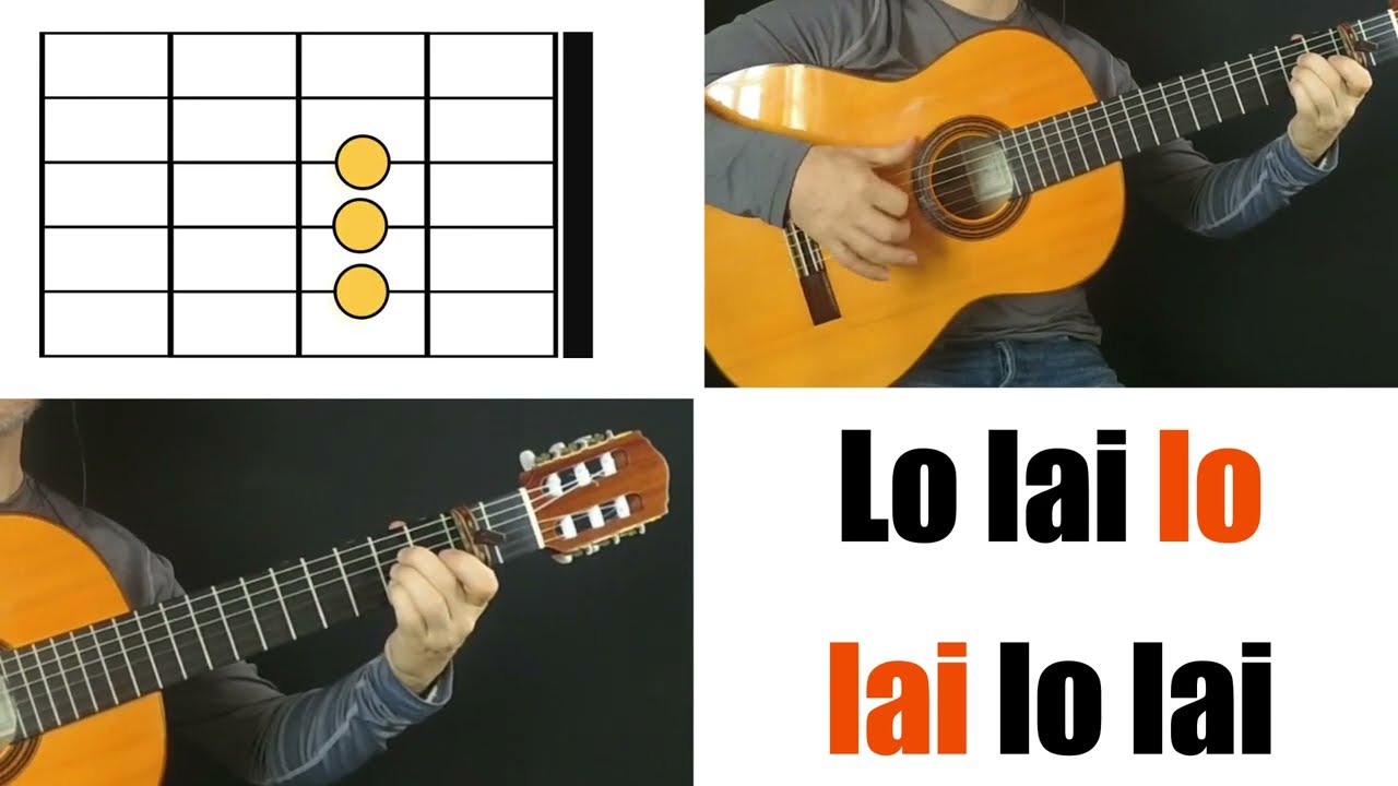[ Accords guitare ]  2 façons de jouer Caminando por la calle