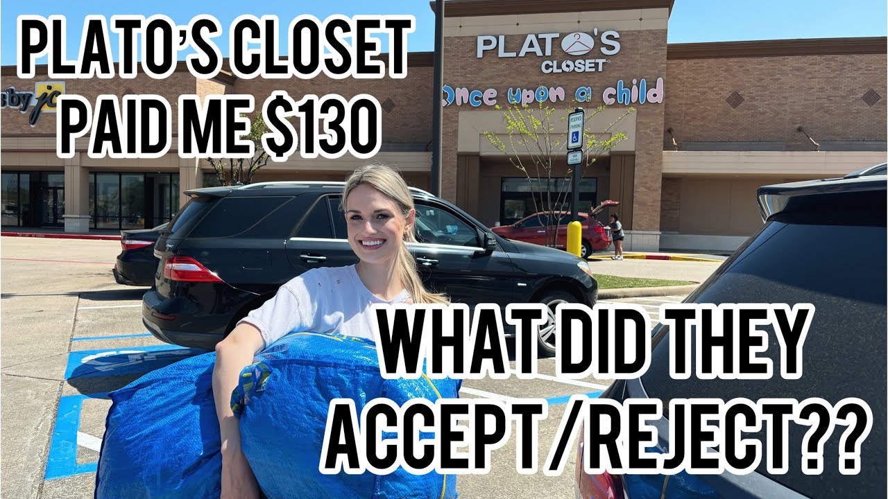 Plato's Closet Paid Me $130 - What Did They Accept and What Did They Reject????