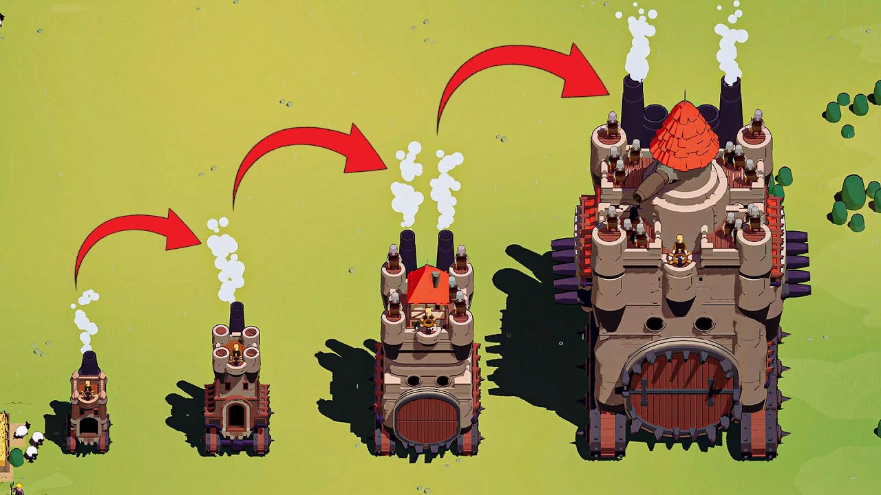Contrôler et évoluer une forteresse mobile ! (Wanderburg)