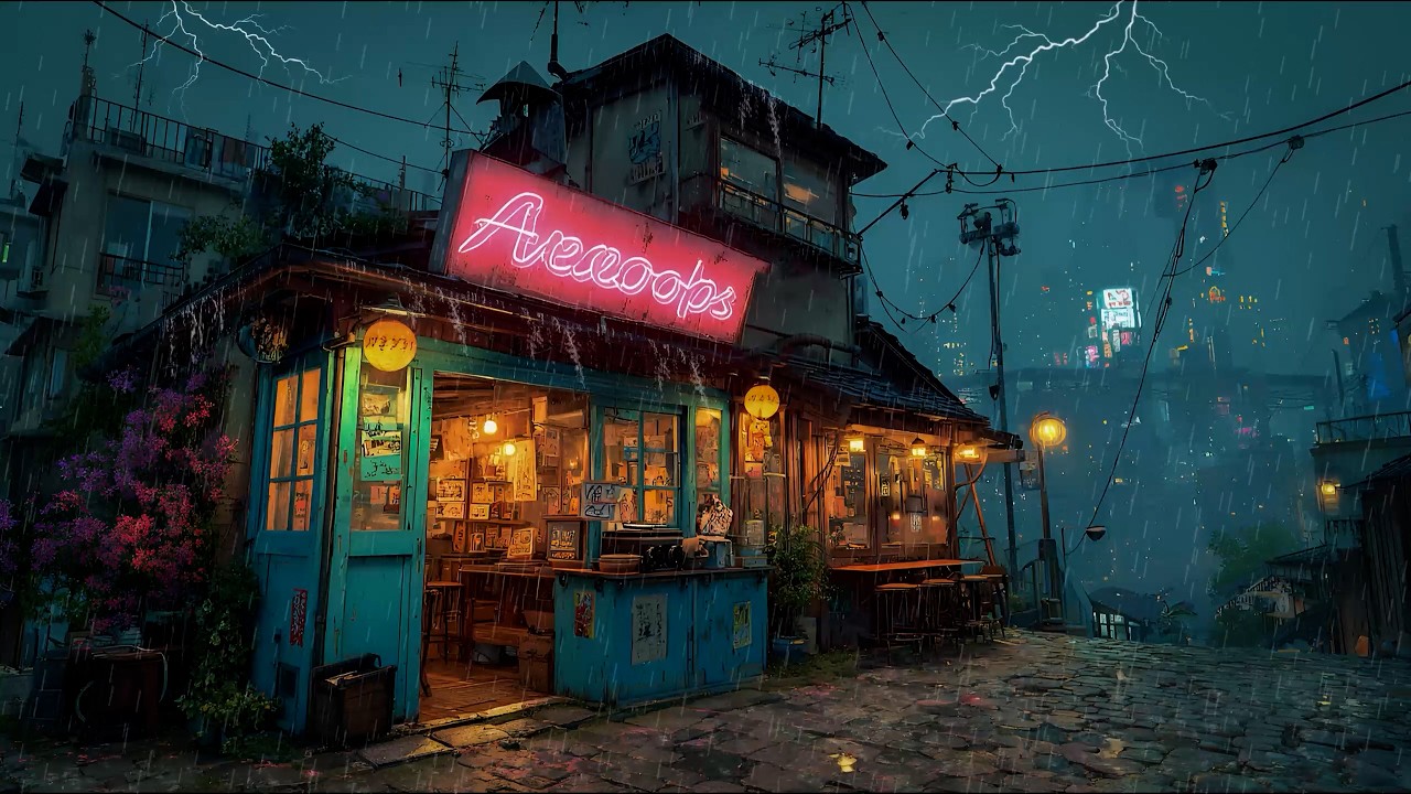 Late Night Chill Lofi 🌙 Relaxing Hip Hop Beats for Focus, Work & Rainy Night Calm