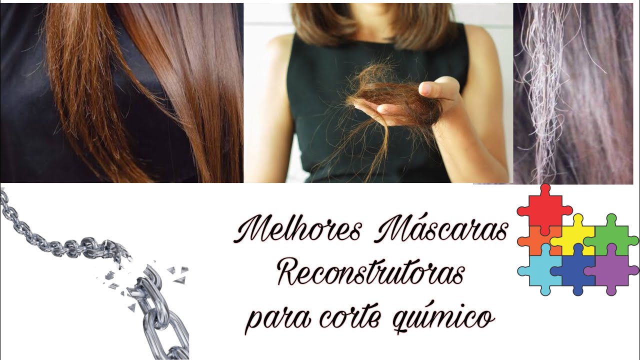 Top Máscaras para cabelo elástico, corte químico e danos intensos | Importadas