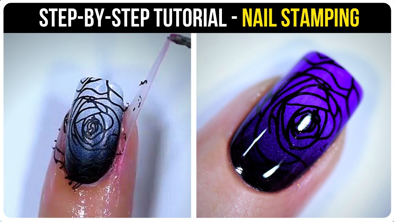 Easy Stamping Nail Art Designs for Beginners | STEP BY STEP GUIDE Tutorial