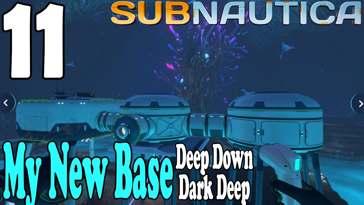 I Built a Base in the Deep Down Dark Deep! & Ghost Leviathan Follows Me to My Ship!   Subnautica