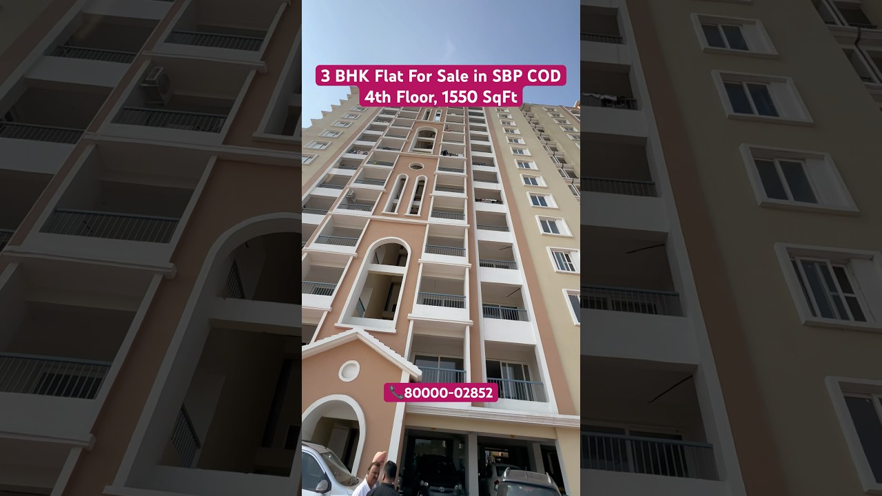 3 BHK Flat in SBP COD , Size 1550 SqFt #home #property #danube #rizwansajan #reels #realestate