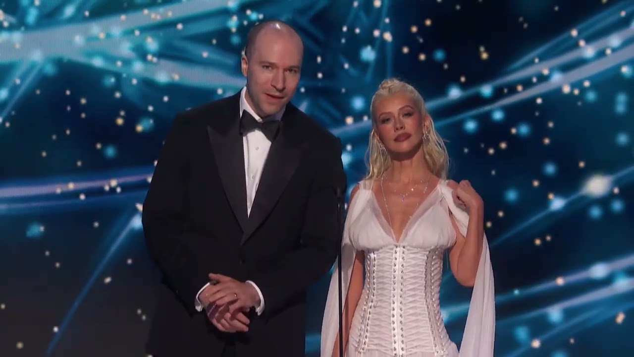 Christina Aguilera & Greg Brockman Introduce Dennis Gaitsgory: 2025 Breakthrough Prize Ceremony