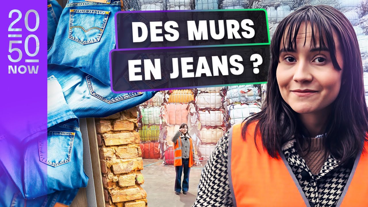 Que deviennent nos vêtements ? On a suivi le recyclage d'un jean transformé en isolant !