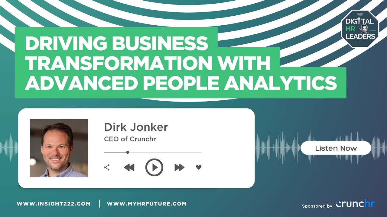Driving Business Transformation with Advanced People Analytics (Interview with Dirk Jonker)