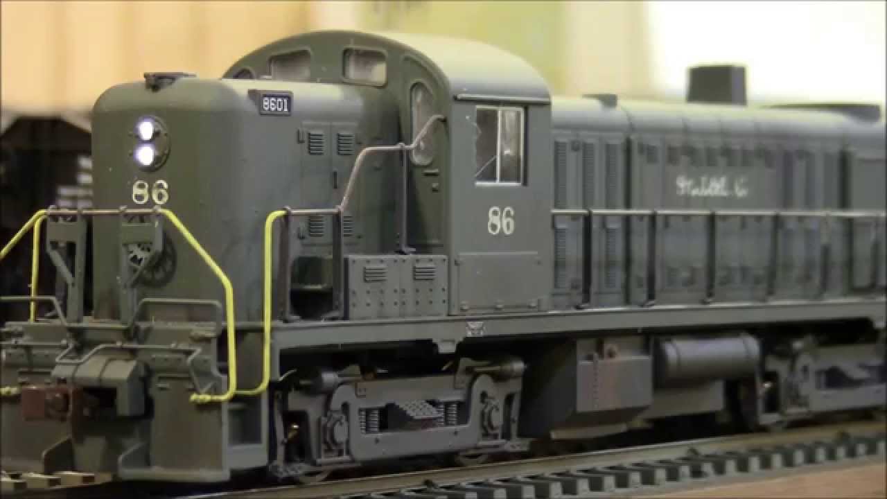ESu LokSound ALCO 244 & Bachmann RS-3 With New TDS SuperSonic speakers and enclosures