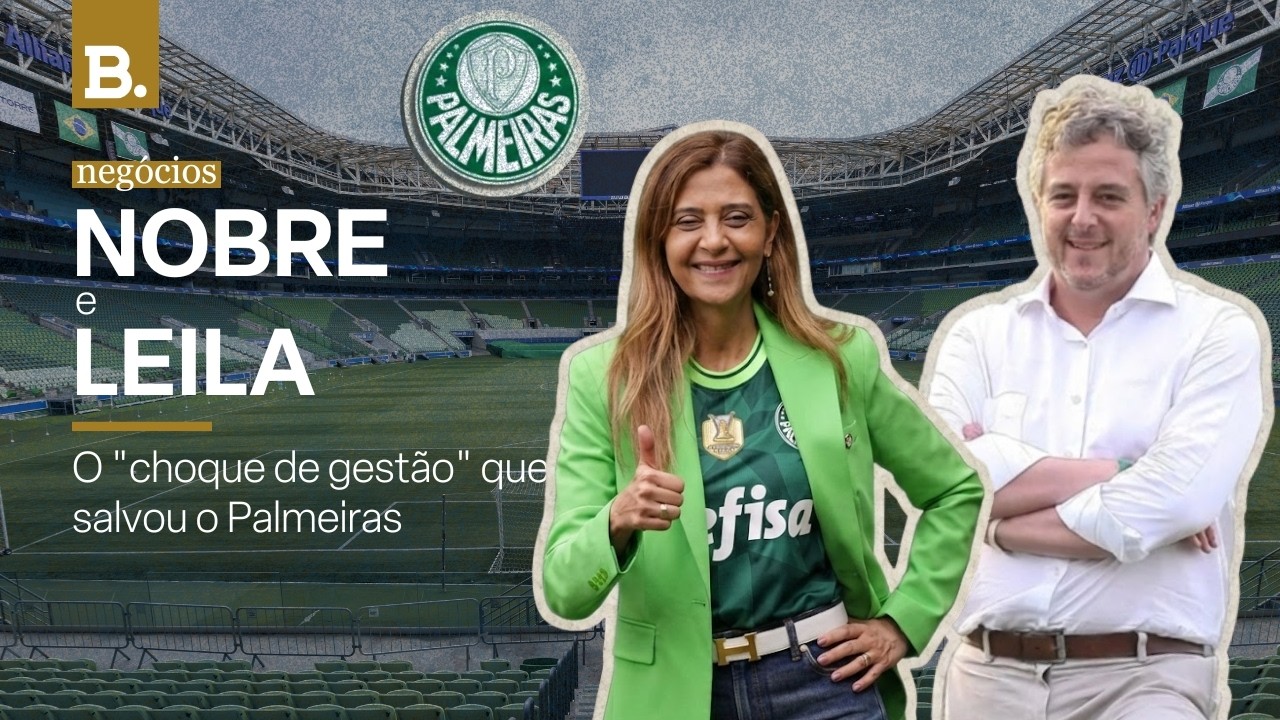 Como Paulo Nobre e Leila Pereira salvaram o Palmeiras
