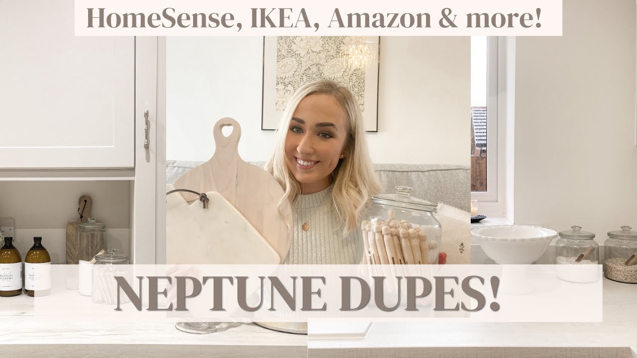 NEPTUNE DUPES! How to get the look for less! HomeSense, IKEA, Amazon, eBay ~ Bargain finds haul