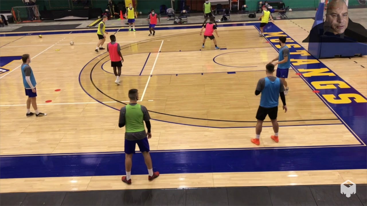 Breaking Lines Soccer Possession Exercise