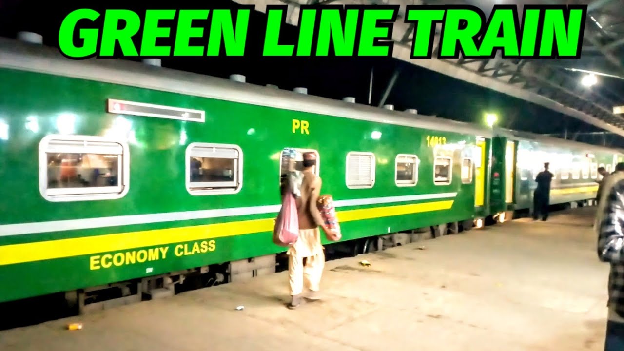Green Line Train | Pakistan Railway | Pakistan's  best Train