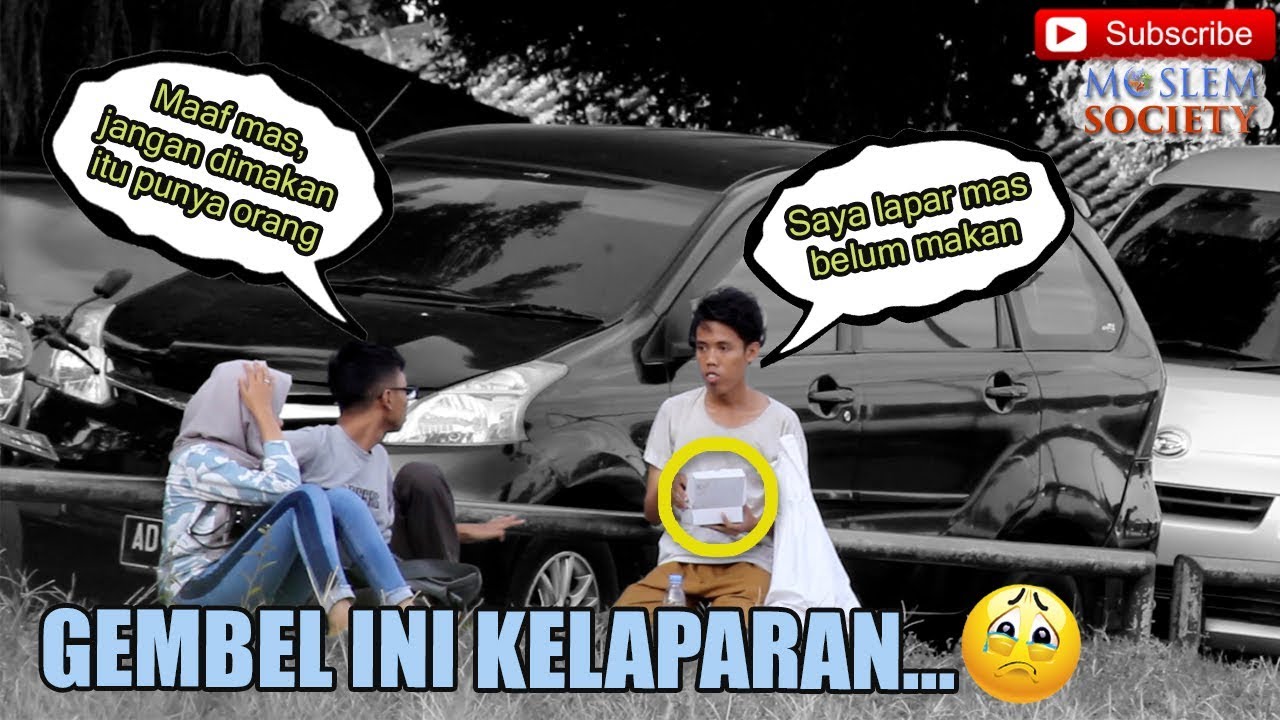 SOCIAL EXPERIMENT | GEMBEL KELAPARAN MENGAMBIL MAKANAN YANG DI TITIPKAN