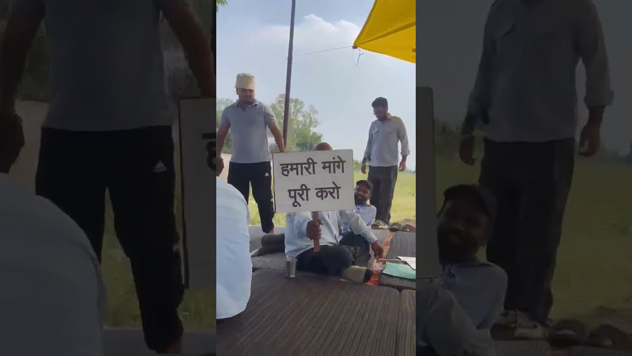 chandigarh tri City cab driver union sector 25 dharna ajj 5din hai #cabdrivers #cab #citycabs