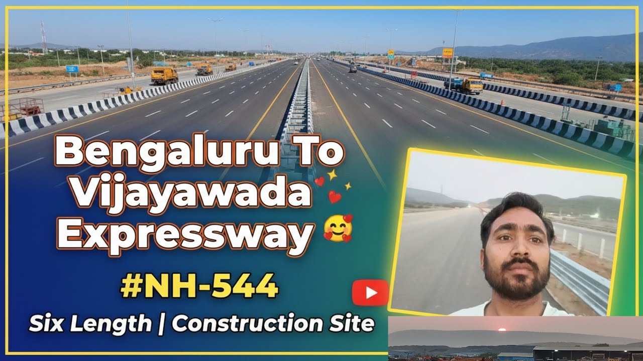 Bengaluru To Vijayawada Expressway😍#NH-544 Six Length | Construction Site Andhra Pradesh | Package7 