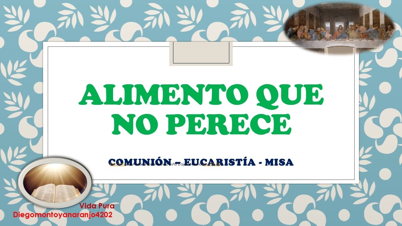 7.7 Alimento que no perece