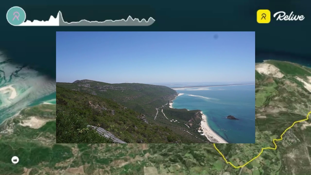 De Norte a Sul de moto pela costa de Portugal.