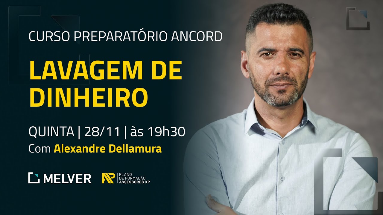 Curso Preparatório Ancord | Lavagem de dinheiro