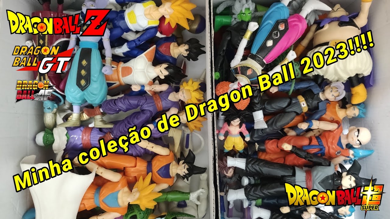 Mostrando toda a minha coleção de Dragon Ball 2023!!!!