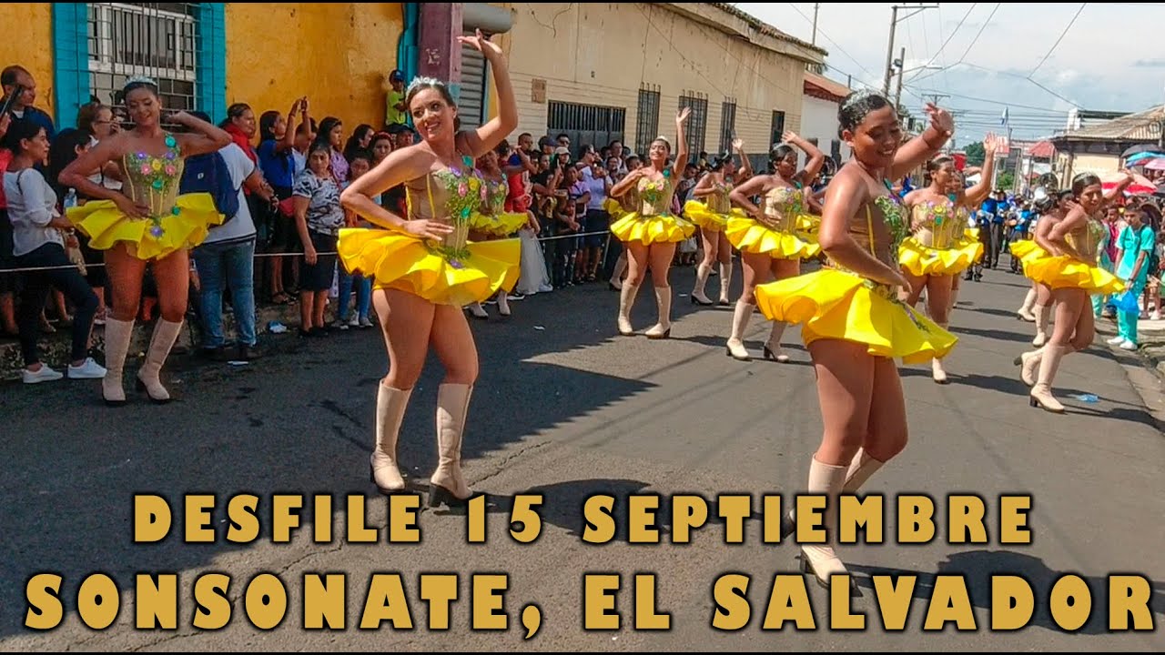 Desfile de Independencia en Sonsonate, El Salvador 2023
