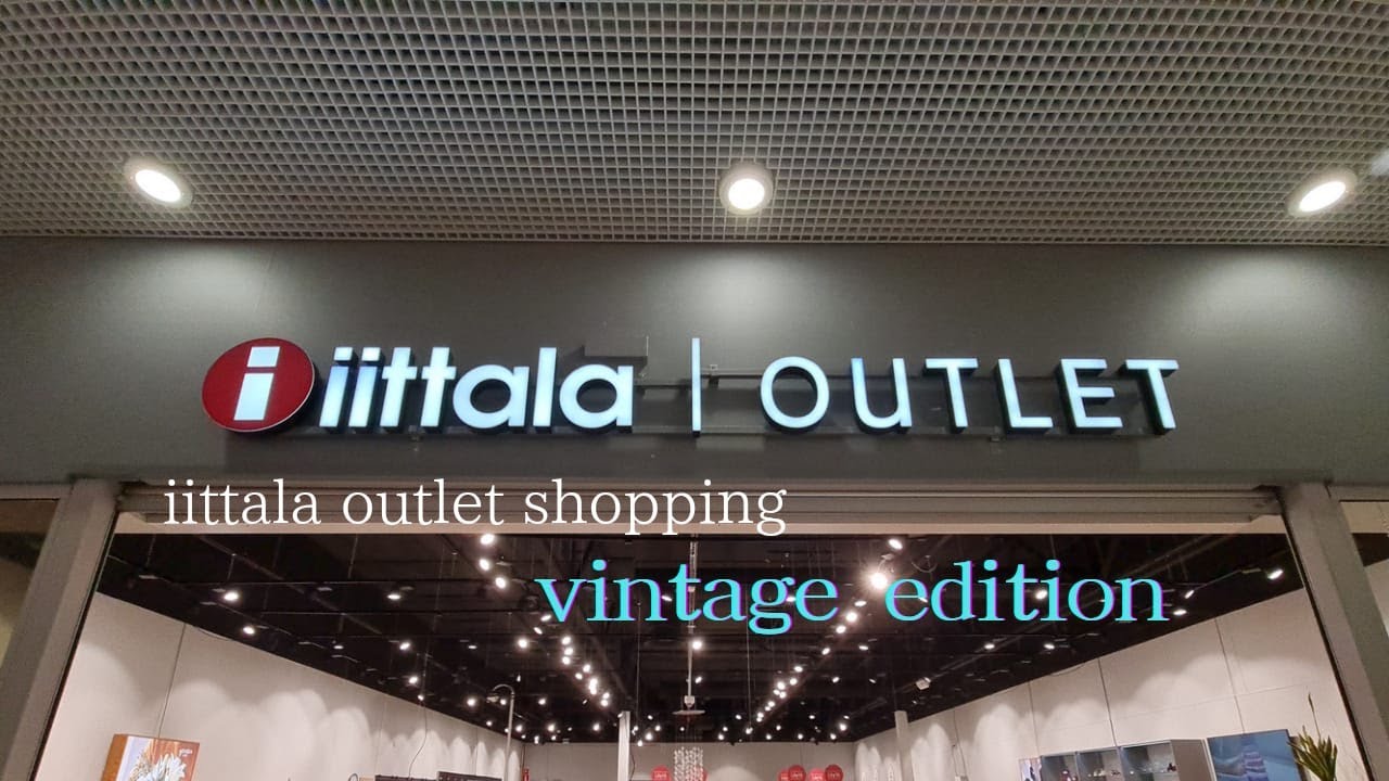 【北欧食器】iittala outlet ヴィンテージ食器ショッピング。ARABIA, Nuutaj&auml;rvi, Riihim&auml;en lasiなど。