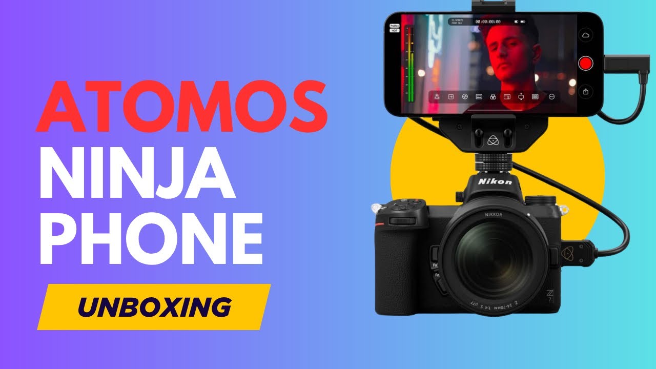 Atomos Ninja Phone Unboxing