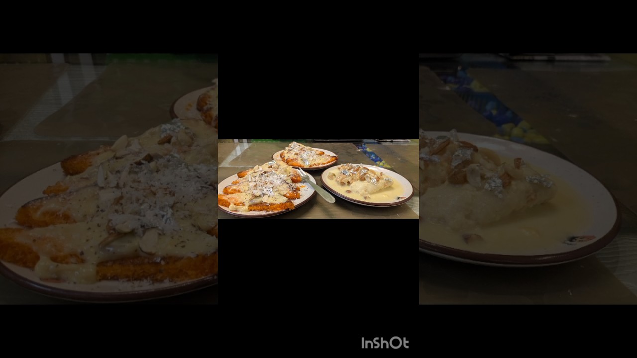 Royal Taste in Every Bite 👑💛 Shahi Tukda And Bread Malai Roll  