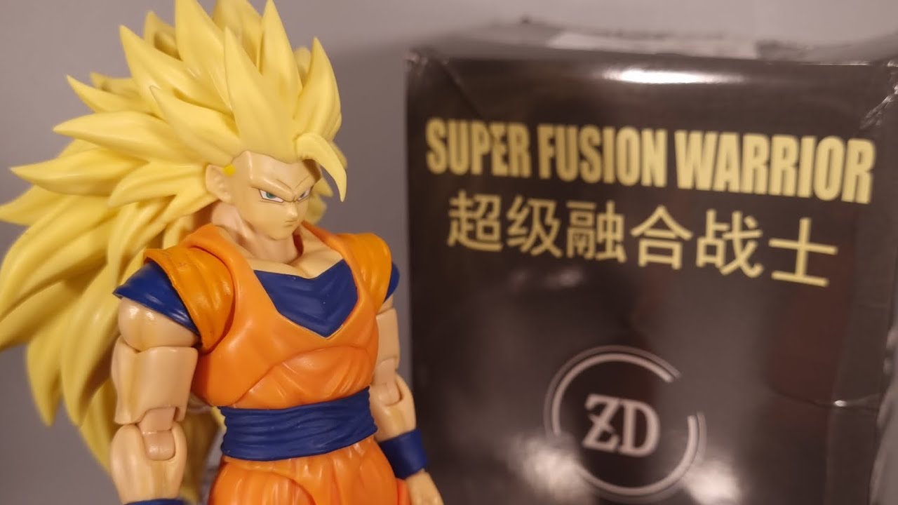 PAIN!! ZD Studio 3rd Party Figuarts Super Saiyan 3 ssj3 Goku/Gogeta/Gotenks Headsculpt Set Review