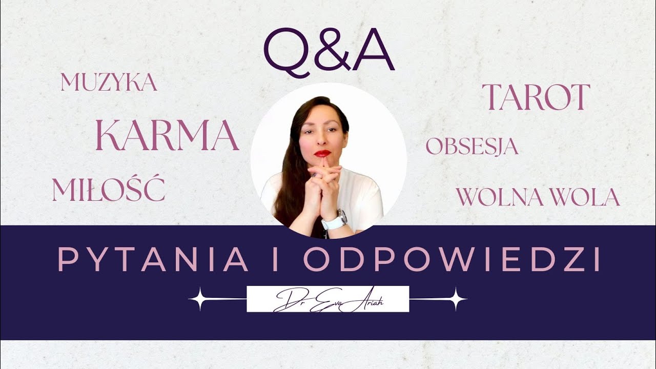 Q&A - karma, Tarot oraz Ewa i Rafał prywatnie 💜