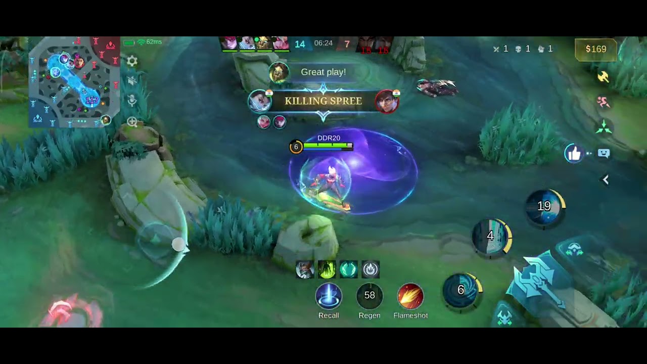GORD BEST KILLING HERO II MOBILE LEGEND 🔥 II MLBB II MOBA II