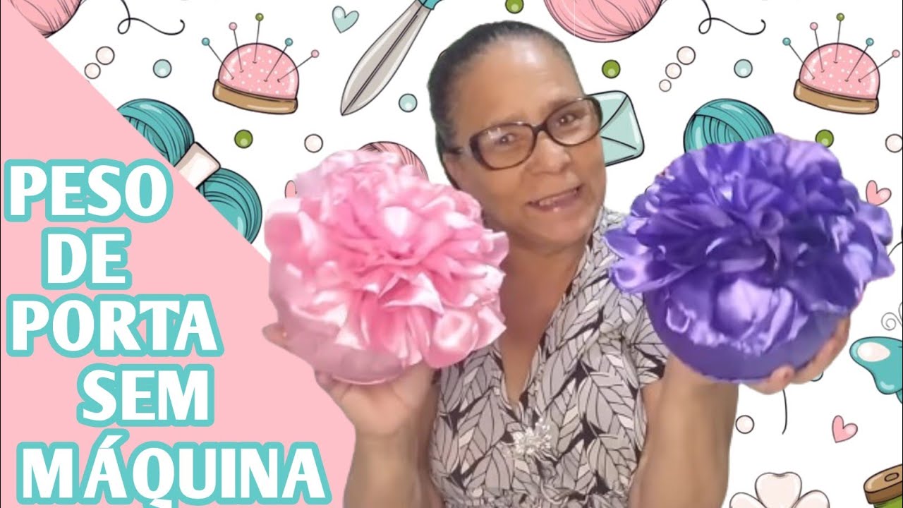 Peso de porta sem máquina de costura! #artesanato