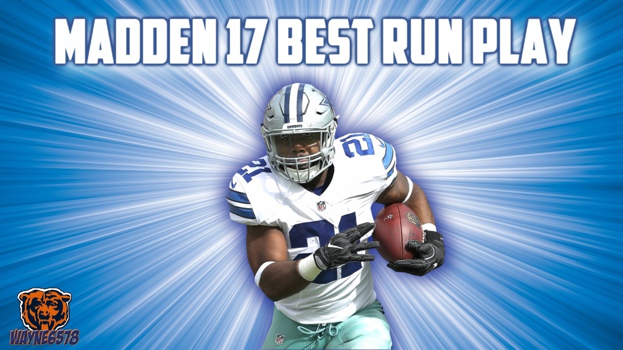 MADDEN 17 BEST RUN PLAY | BEST UNSTOPPABLE RUN PLAY | MOST DOMINANT RUN FORMATION