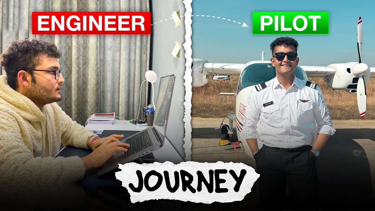 My Pilot Journey👨‍✈️ | Engineer to Pilot Career Transition