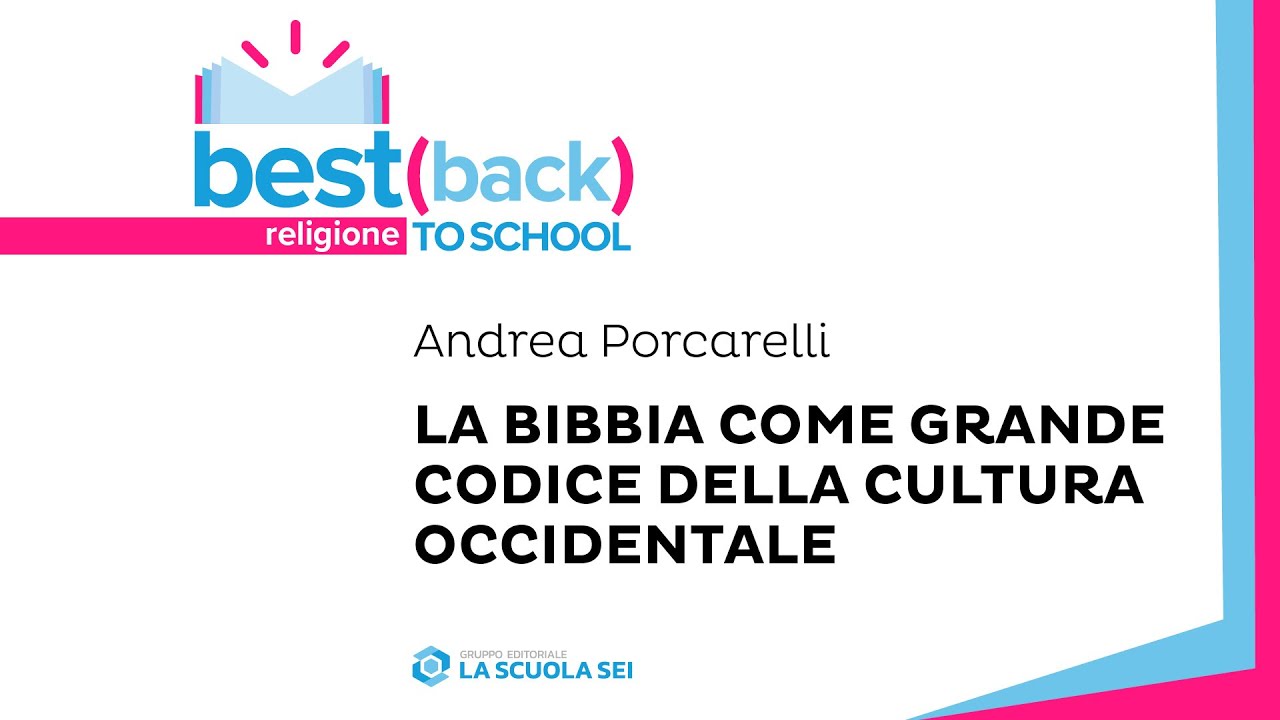La Bibbia come Grande Codice della cultura occidentale