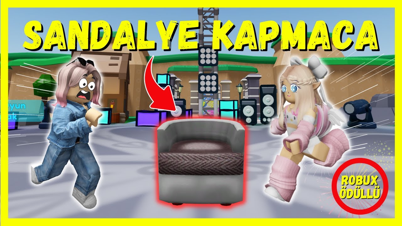 SANDALYE KAPMACA ÇEKİŞMELİ YARIŞ🪑ROBLOX ANDY’S MUSICAL CHAIRS