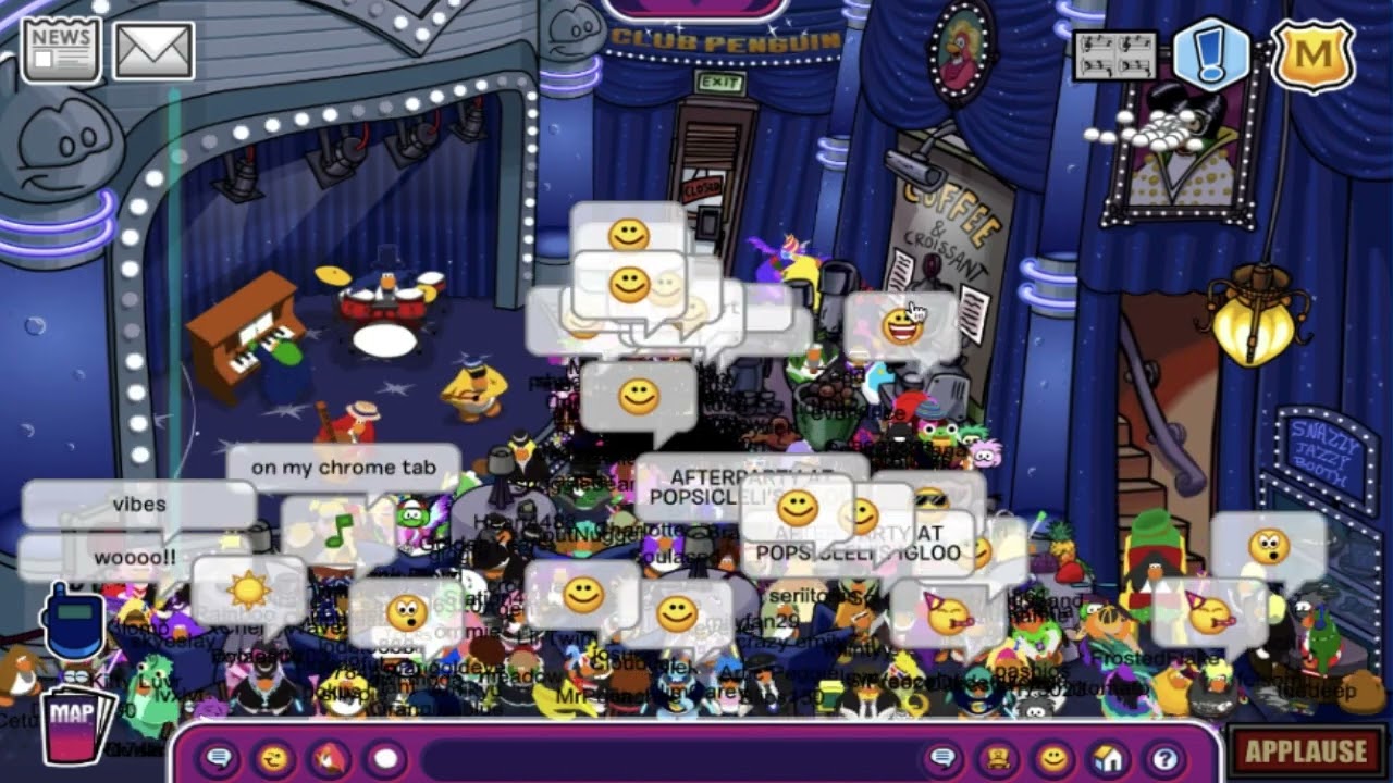 Club Penguin Journey Extras - Penguin Band's Coffee Shop Concert (7/21/24 12AM PST)
