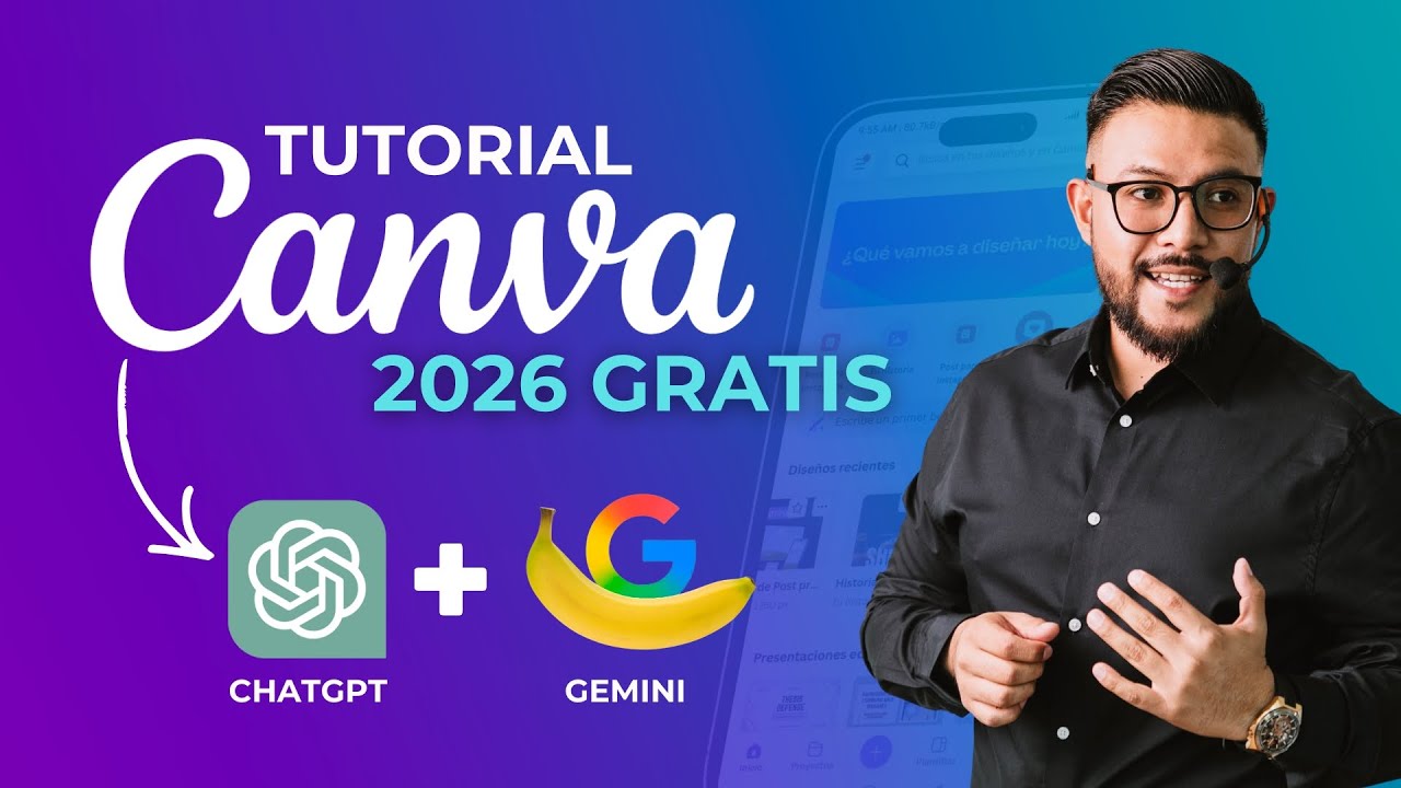 Clase Gratis: Canva + ChatGPT + Gemini (Crea Contenido y Vende Más)