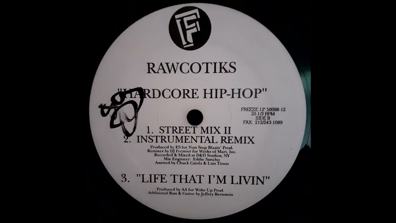 Rawcotiks - Hardcore Hip-Hop (Dj Premier Remix) (Instrumental)