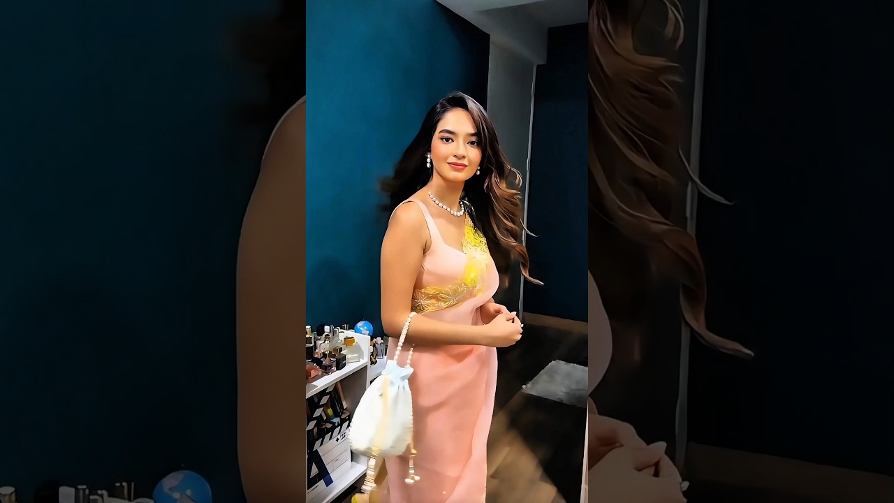 Anushka Sen&rsquo;s Stunning Dance & Singing Moves 😍🔥 | Stylish Acting & Killer Expressions #shorts