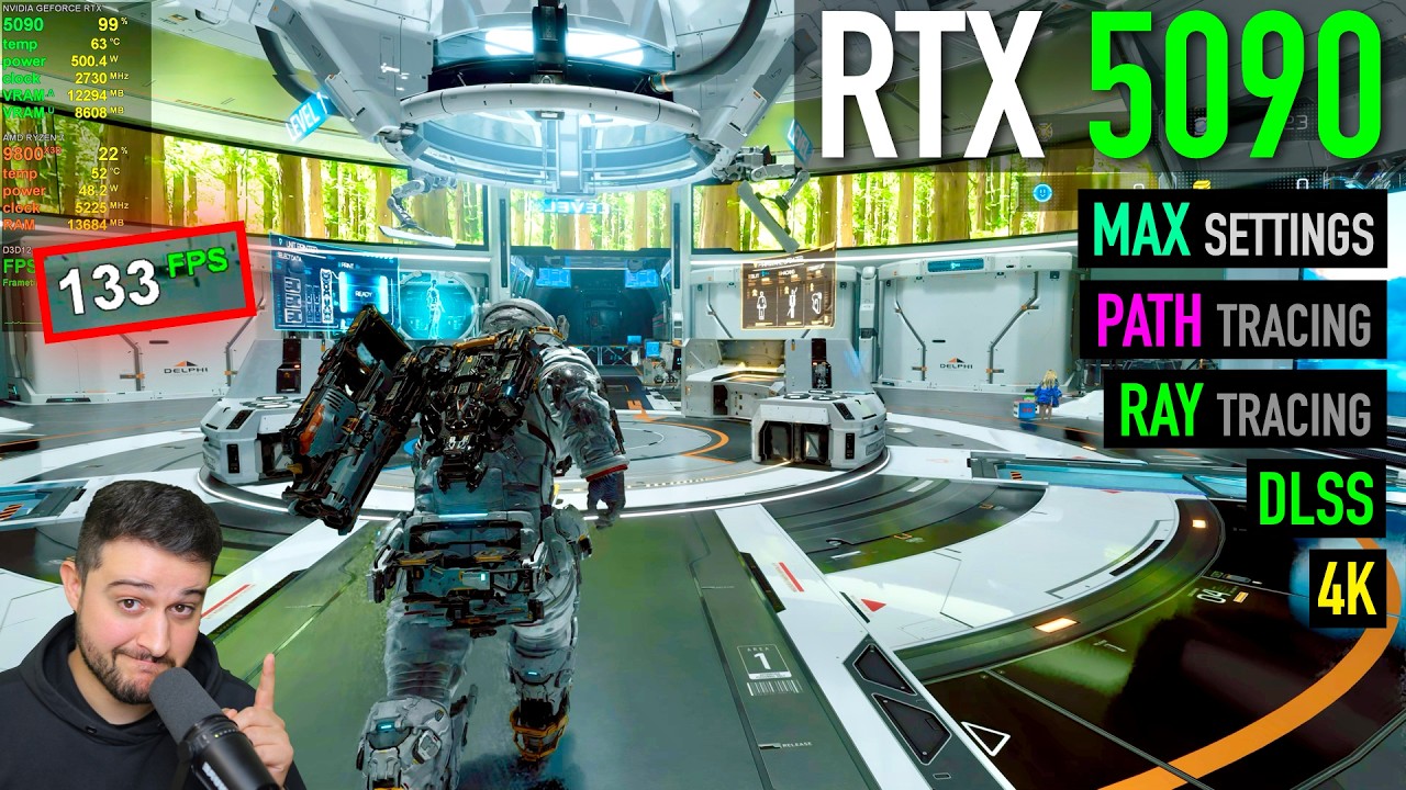 RTX 5090 - PRAGMATA - Только посмотрите на эту оптимизацию!! (4K, максимальные настройки)