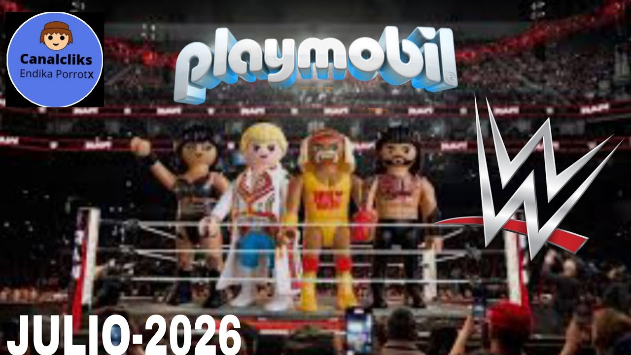 PROXIMO LANZAMIENTO PLAYMOBIL. WWE