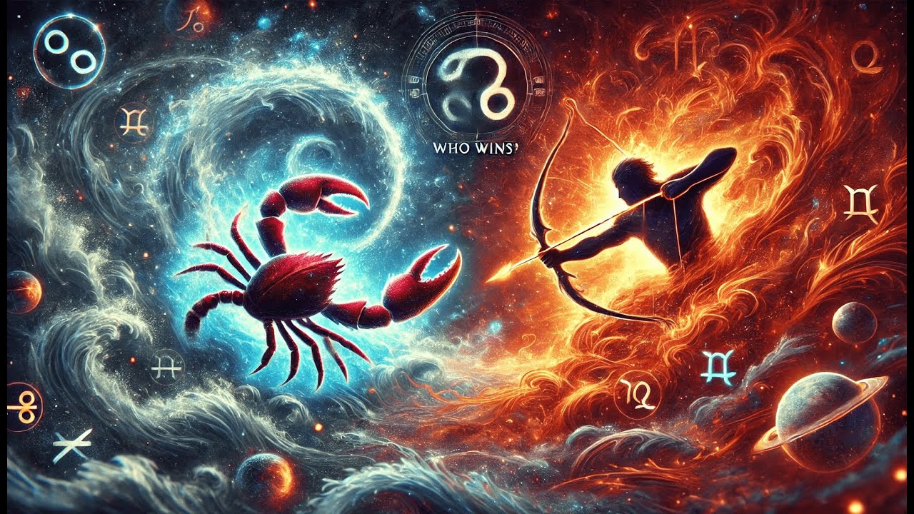 Cancer vs. Sagittarius Fight: Who Wins? | Clash of Emotion and Adventure