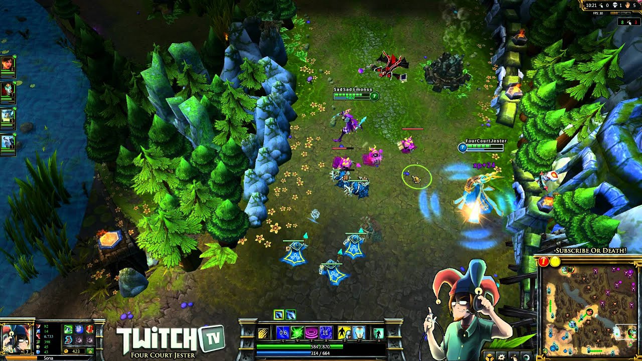 LoL Sona Gameplay