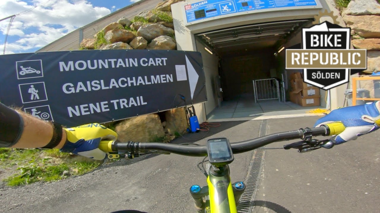 First time riding the Bike Republic Sölden Nene trail (summary)