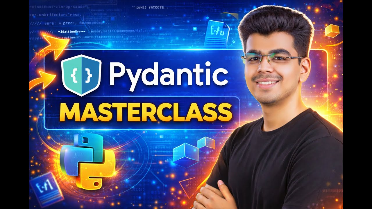 Pydantic Fully Explained | Faster & Safer Data Validation in Python (With Pydantic) | BrainByte