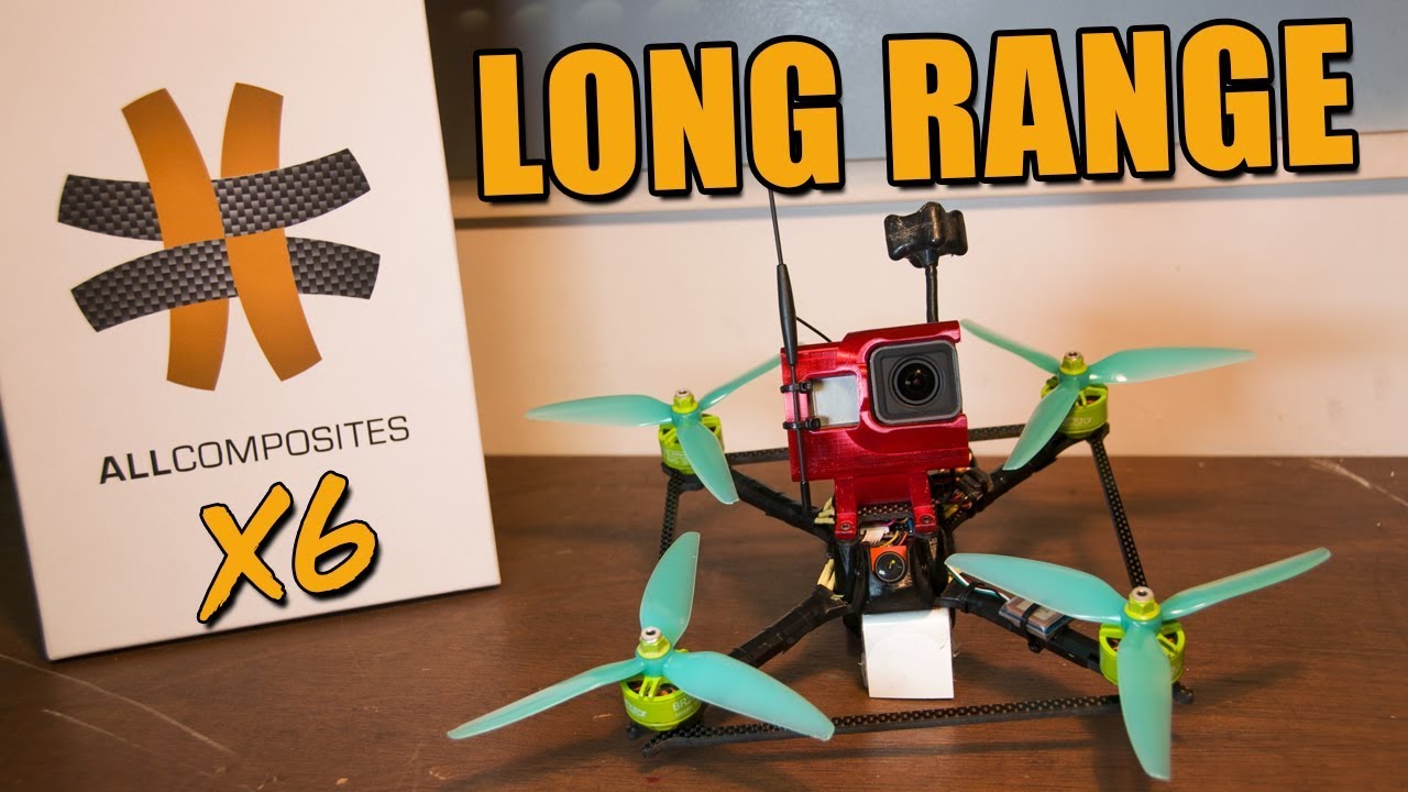 NUEVAS MEJORAS PARA EL DRON DE LONG RANGE LOW COST ! 🔥 ( ALLCOMPOSITES X6 )