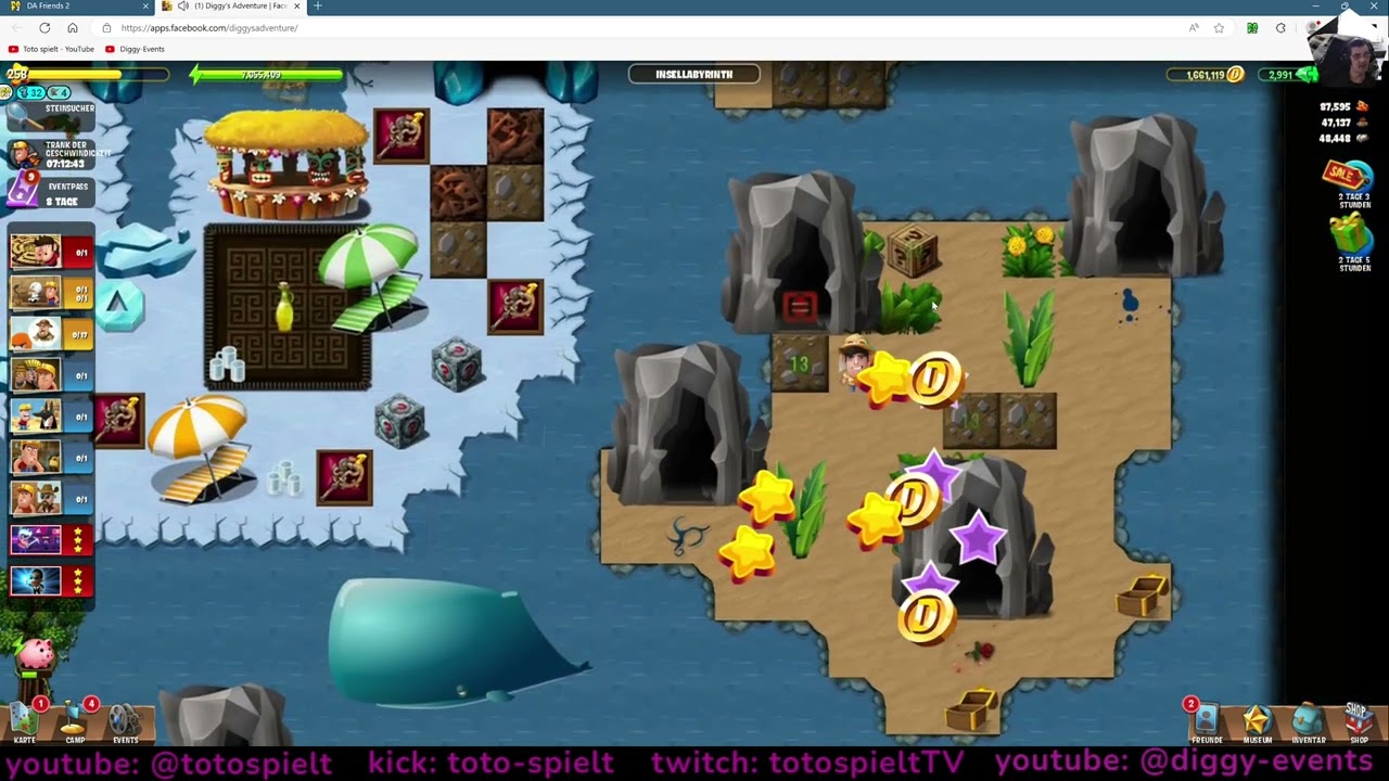 DIGGY'S ADVENTURE EVENT [1440p]: A-MAZE-ING MAZES | ISLAND MAZE