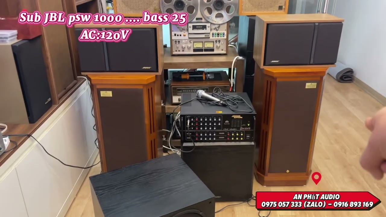 Sub JBL psw 1000 ... zin xịnAC:120VZá siêu tốt ...Alo : 0975 057 333 (zalo) - 