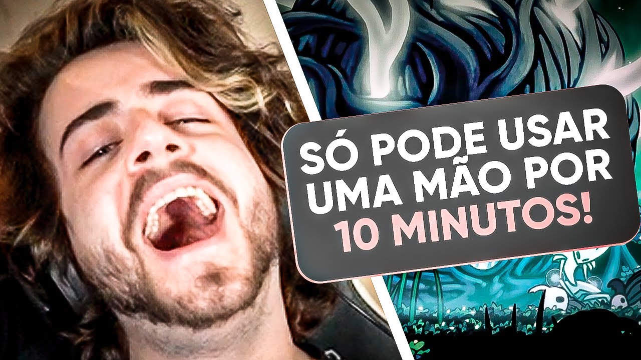 cellbit jogando HOLLOW KNIGHT com NOVOS BOSSES (com roleta)