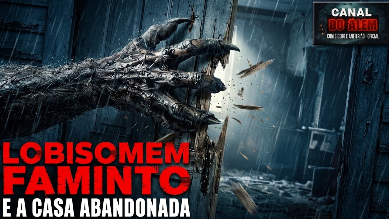 A Casa Abandonada e o Lobisomem Faminto 🐺 - Relatos da Fera com Cicero Augusto